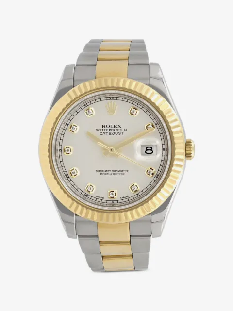 Rolex Datejust diamond 41mm watch