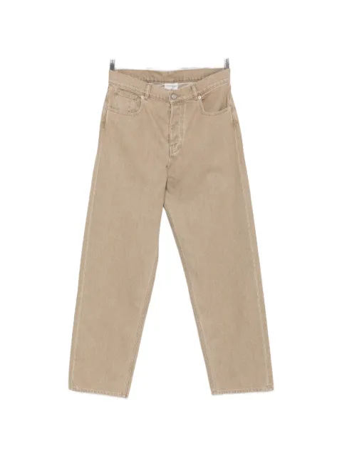Drôle De Monsieur belt-loop straight-leg jeans