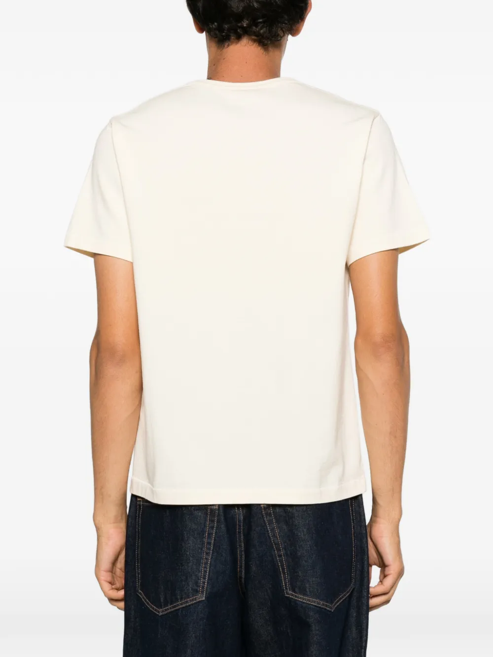 JW Anderson T-shirt met grafische print Beige