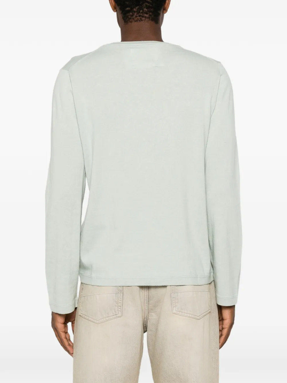 extreme cashmere Jones Long-sleeve T-shirt in Neutrals, view 4