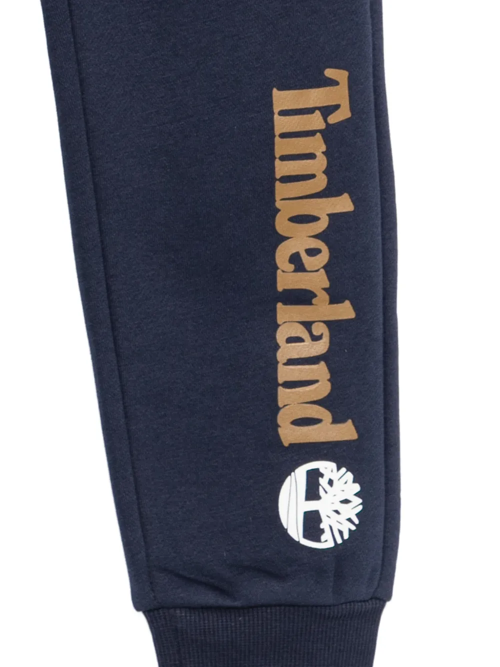 Timberland Kids Trainingsbroek met logoprint Blauw
