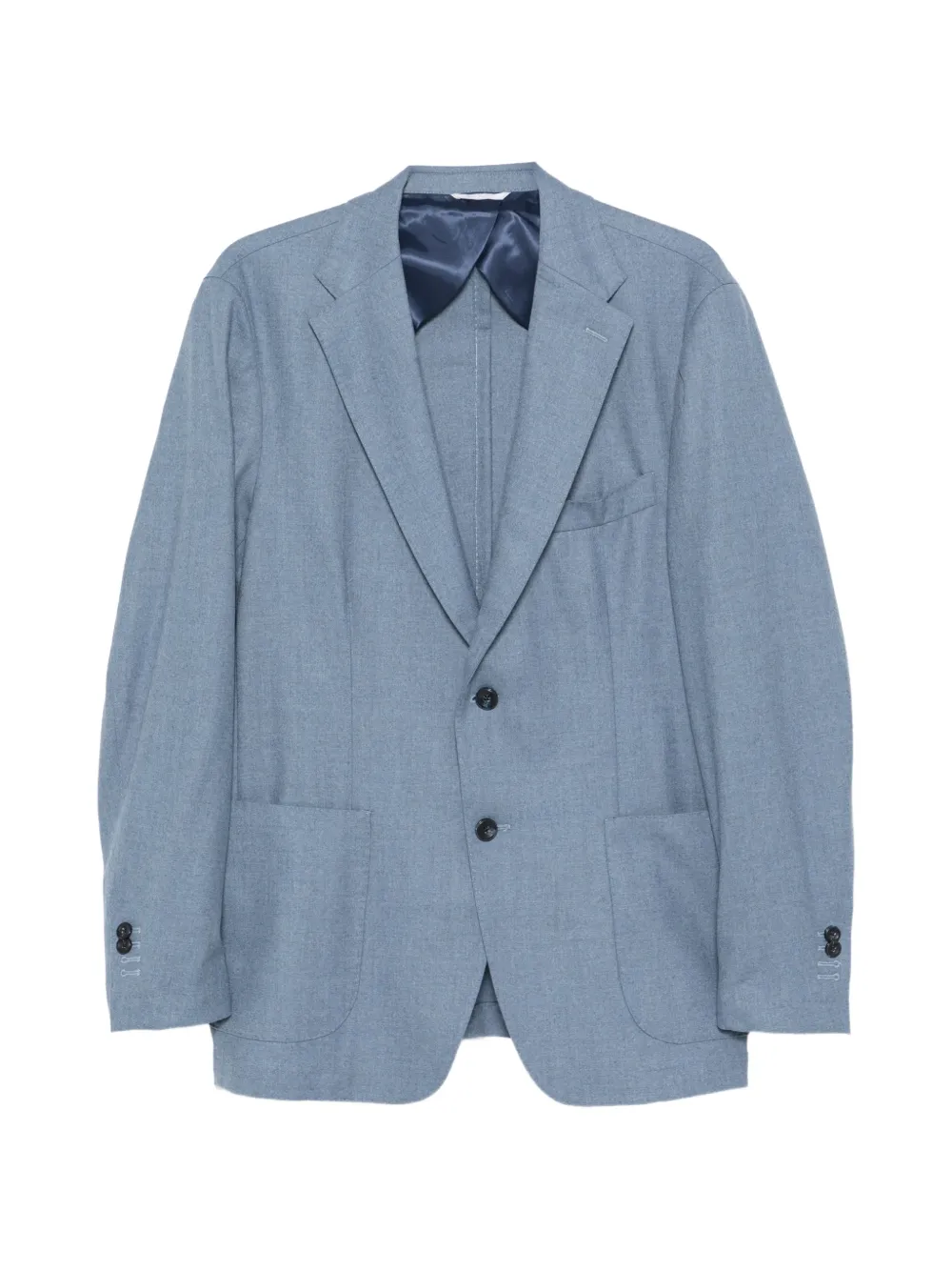 Marco Pescarolo Ares single-breasted blazer - Blu