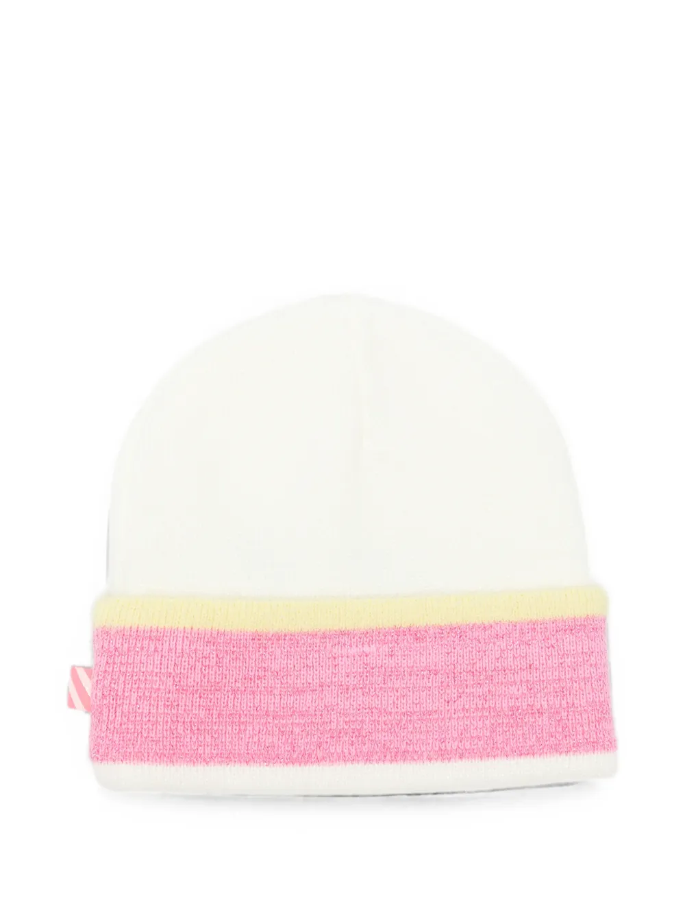 Billieblush Gestreepte muts Wit