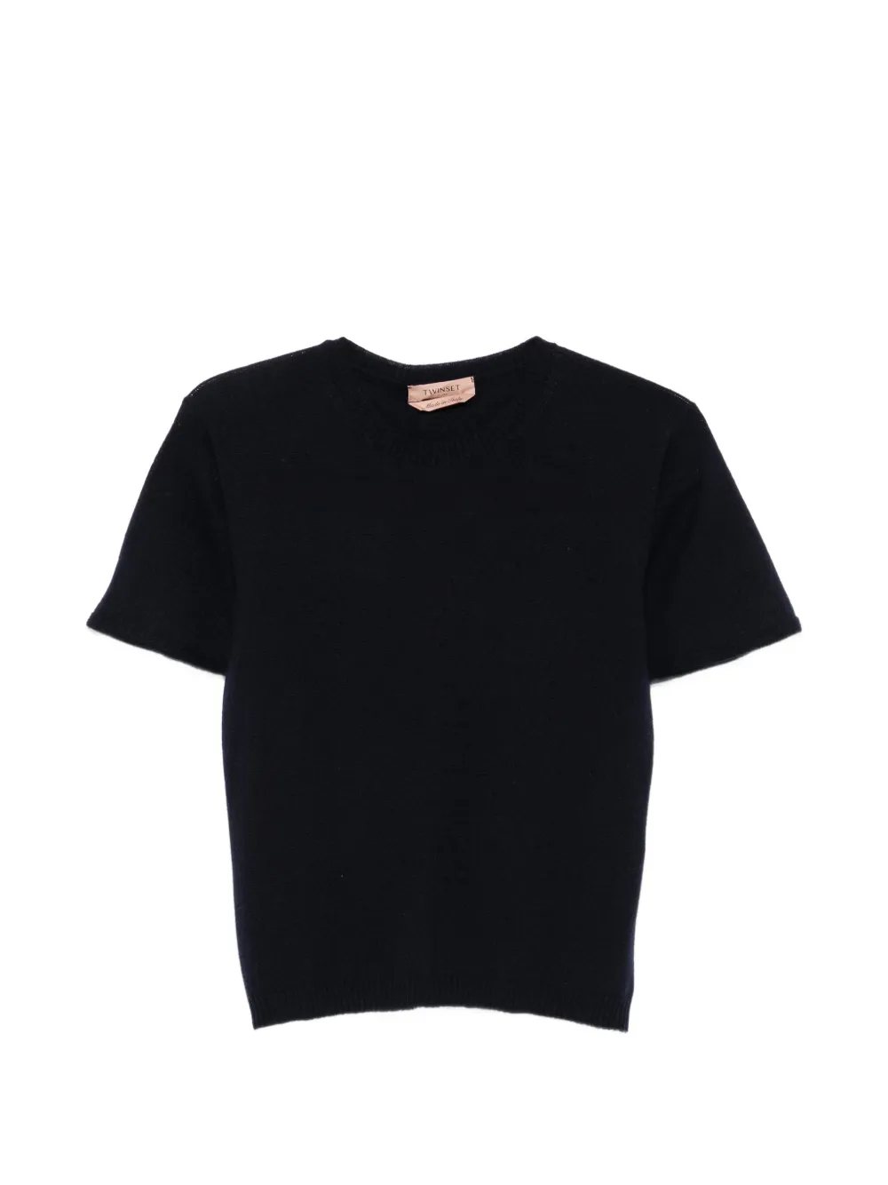TWINSET T-Shirt mit Rüschen - Blau