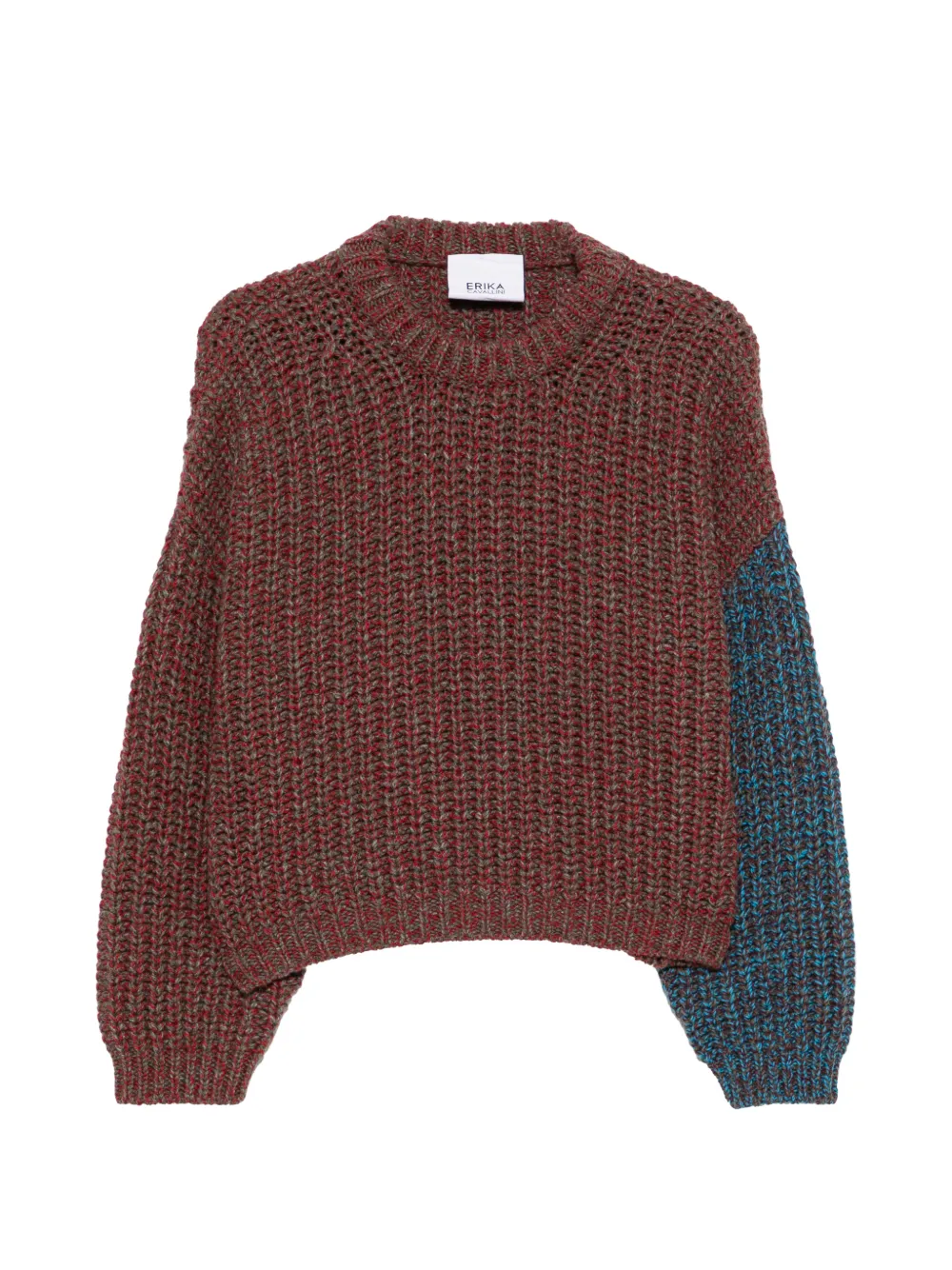 Erika Cavallini chunky-knit sweater - Rot