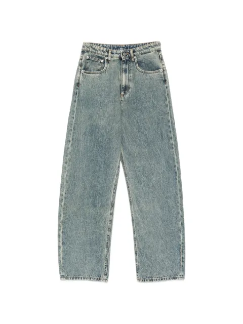 Erika Cavallini acid-wash jeans