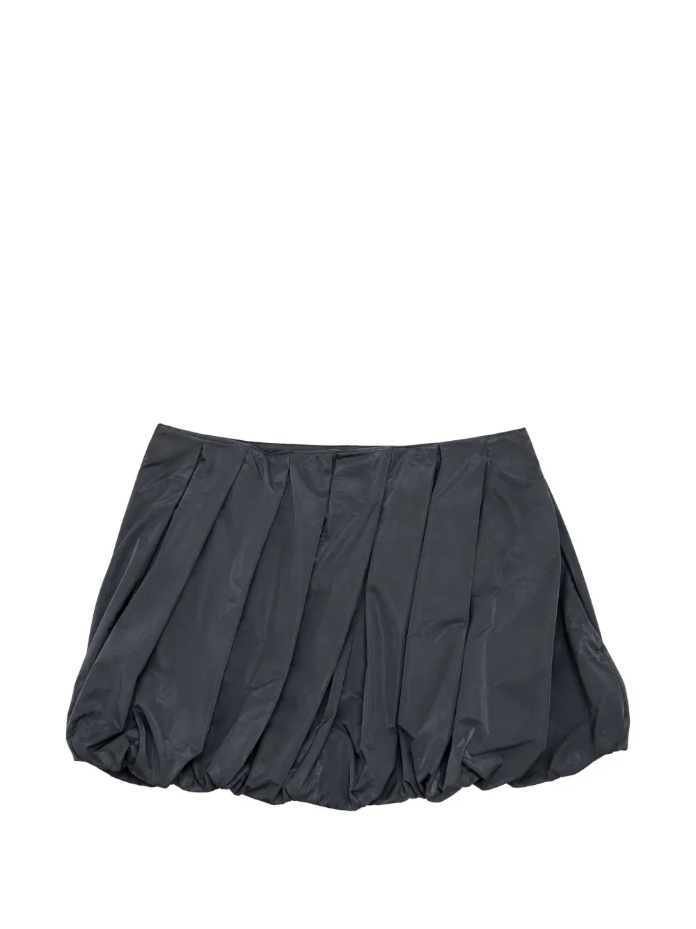 Elisabetta Franchi La Mia Bambina Mini-plooirok met bubbelzoom Zwart