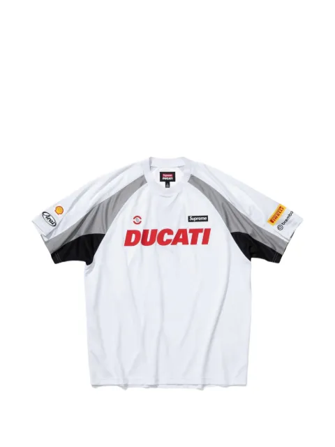 Supreme x Ducati t-shirt à logo imprimé
