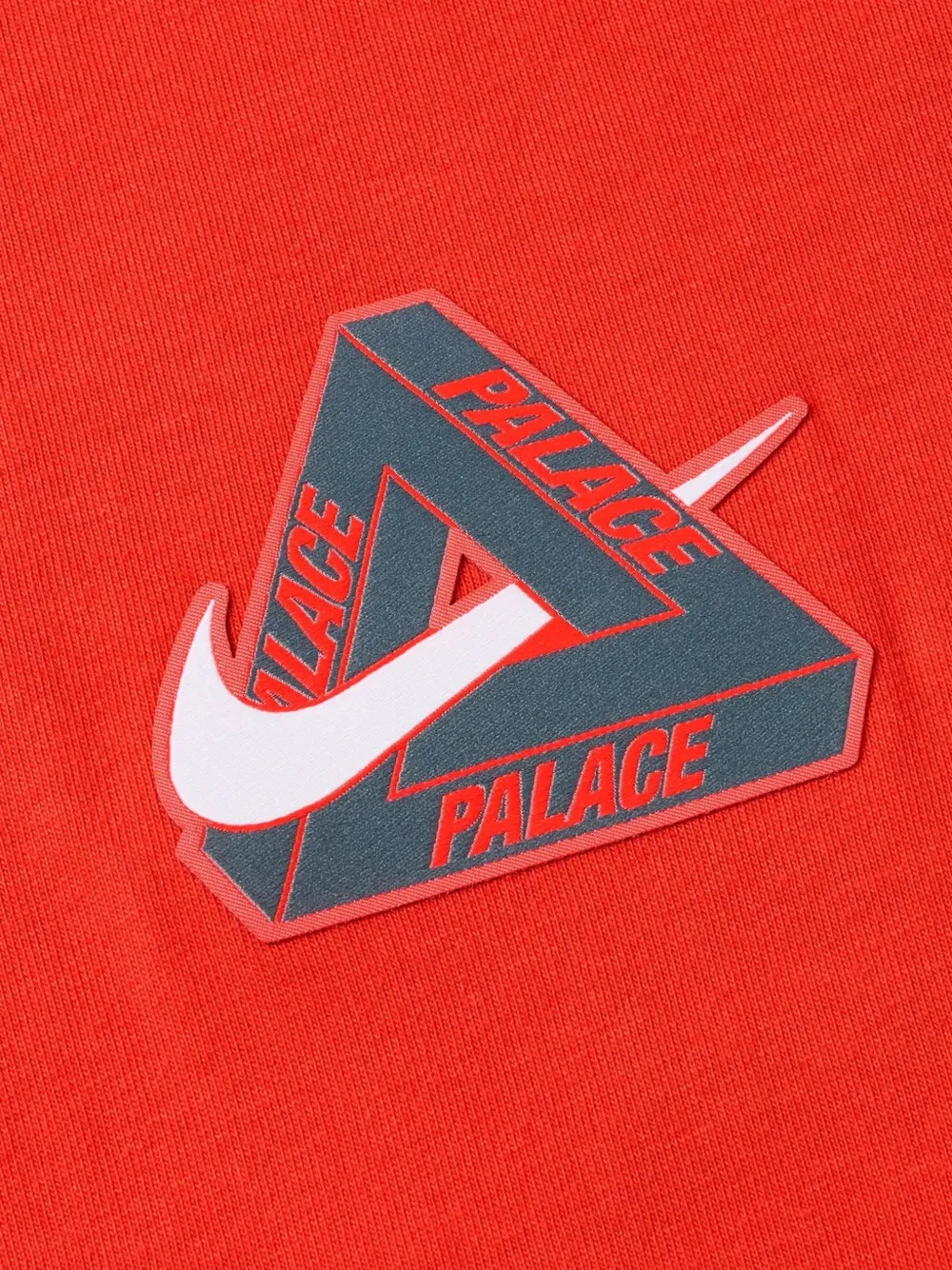 Palace x Nike Tri-Ferg T-shirt Rood