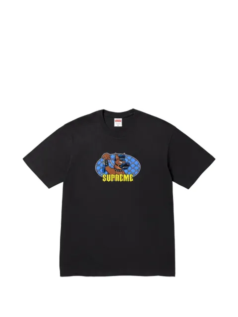 Supreme Leash graphic-print T-shirt