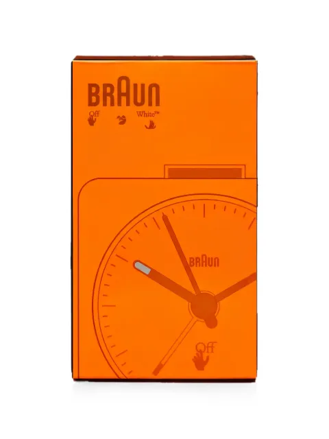 Braun Watches reloj despertador BC02 Off-White de edición limitada