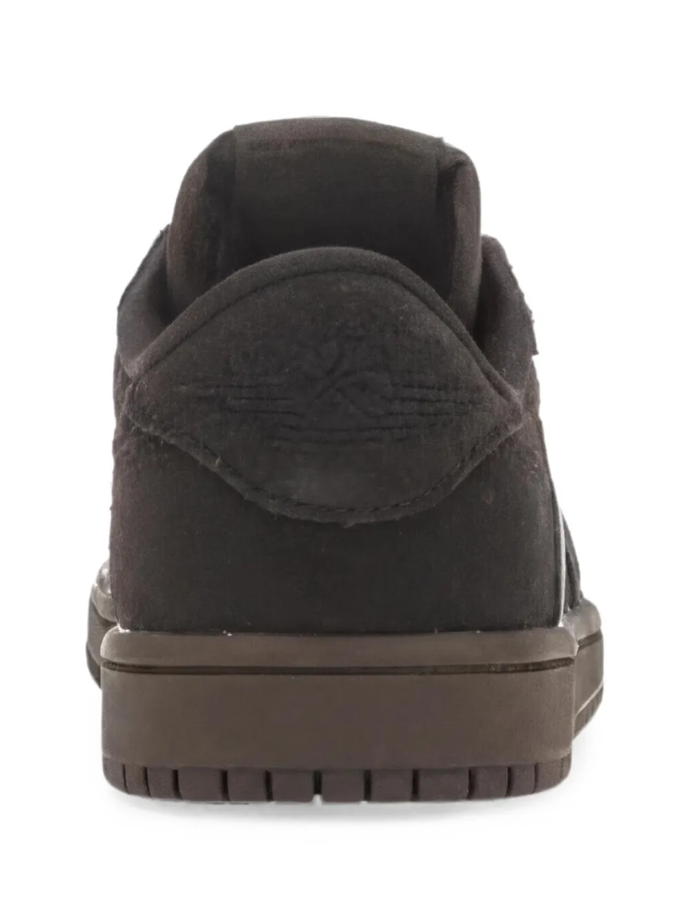 Jordan Kids Travis Scott suede sneakers Bruin