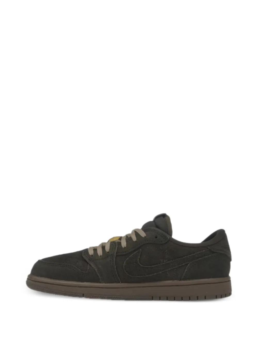 Jordan Kids Travis Scott suede sneakers Bruin