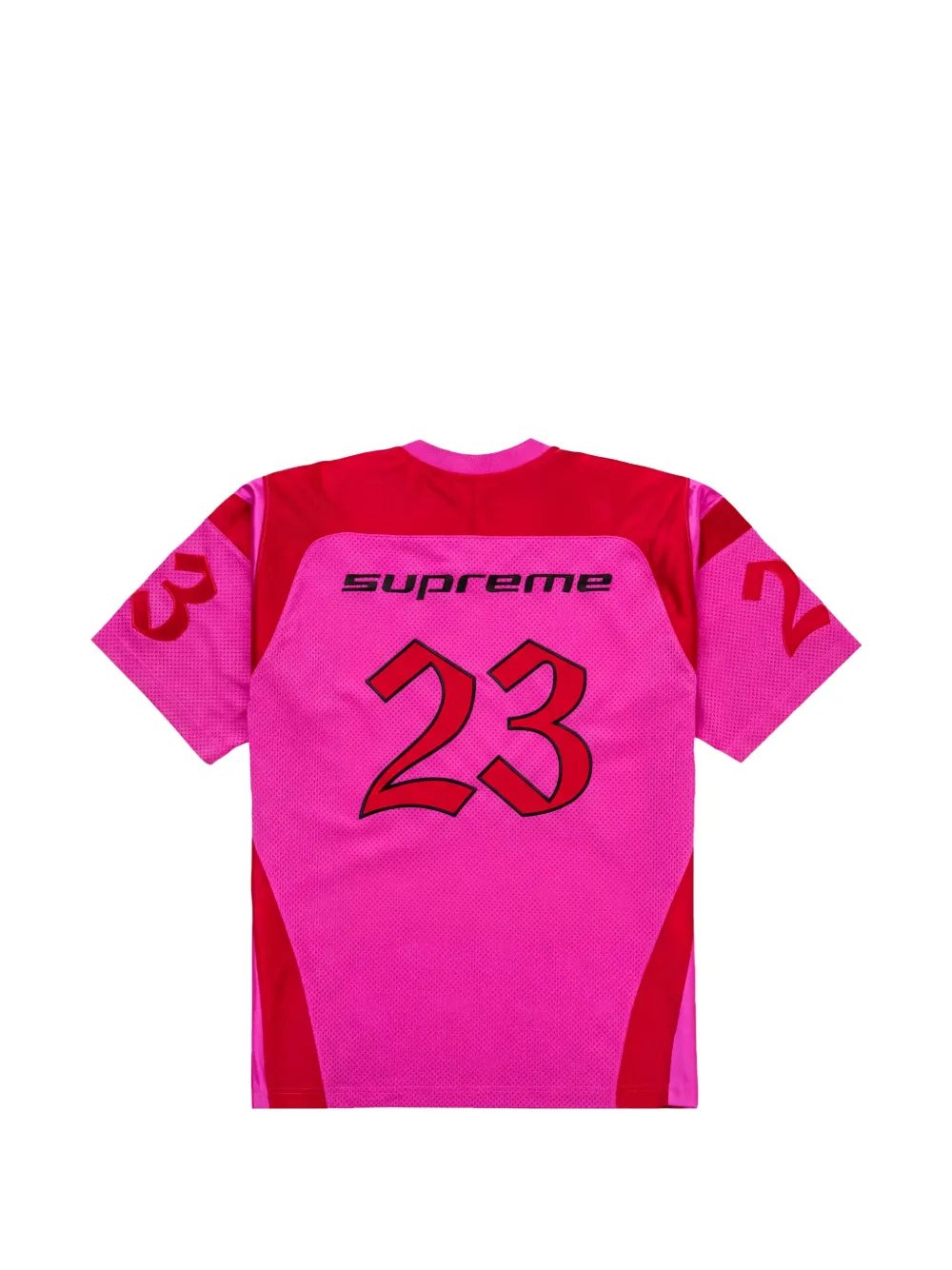 Supreme x Jordan mesh T-shirt Roze