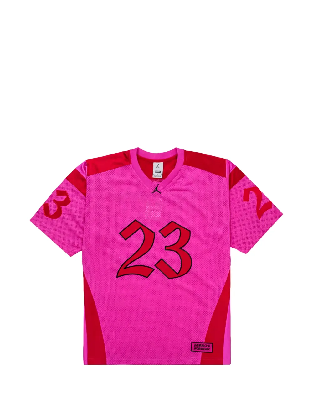 Supreme x Jordan mesh T-shirt - Rosa