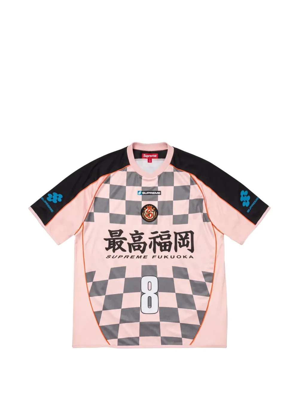 ウェア Supreme Checkerboard Soccer Jersey Pink Supreme Checkerboard Soccer Jersey T-shirt | Pink | FARFETCH FI