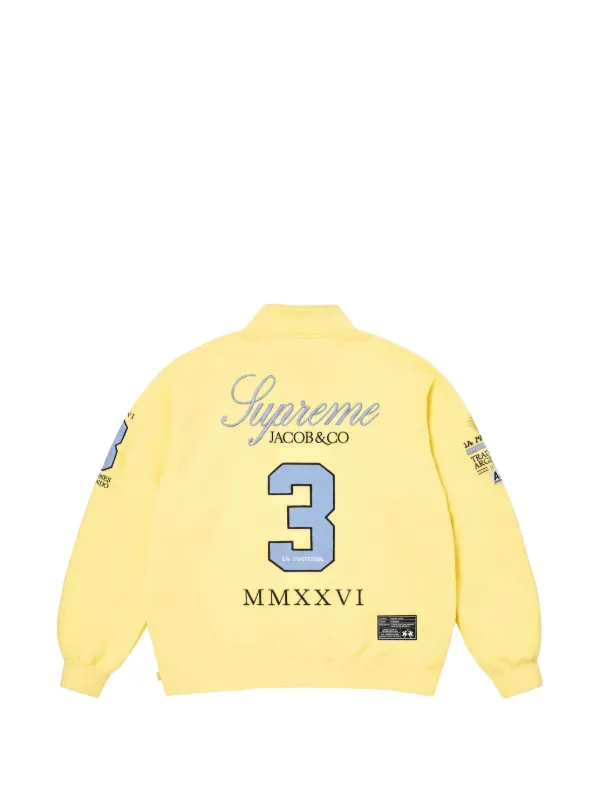 Supreme x La Martina x Jacob & Co zip-up Sweatshirt | Yellow