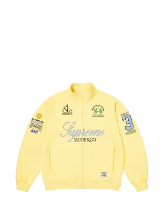 Supreme x La Martina/Jacob & Co Zip Up Sweatshirt | Yellow | FARFETCH