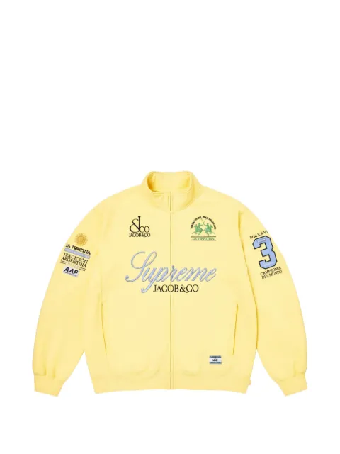 Supreme x La Martina x Jacob & Co zip-up sweatshirt