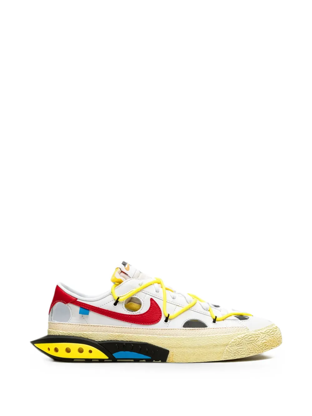 Nike x Off-White Blazer Low dual-lacing sneakers Wit