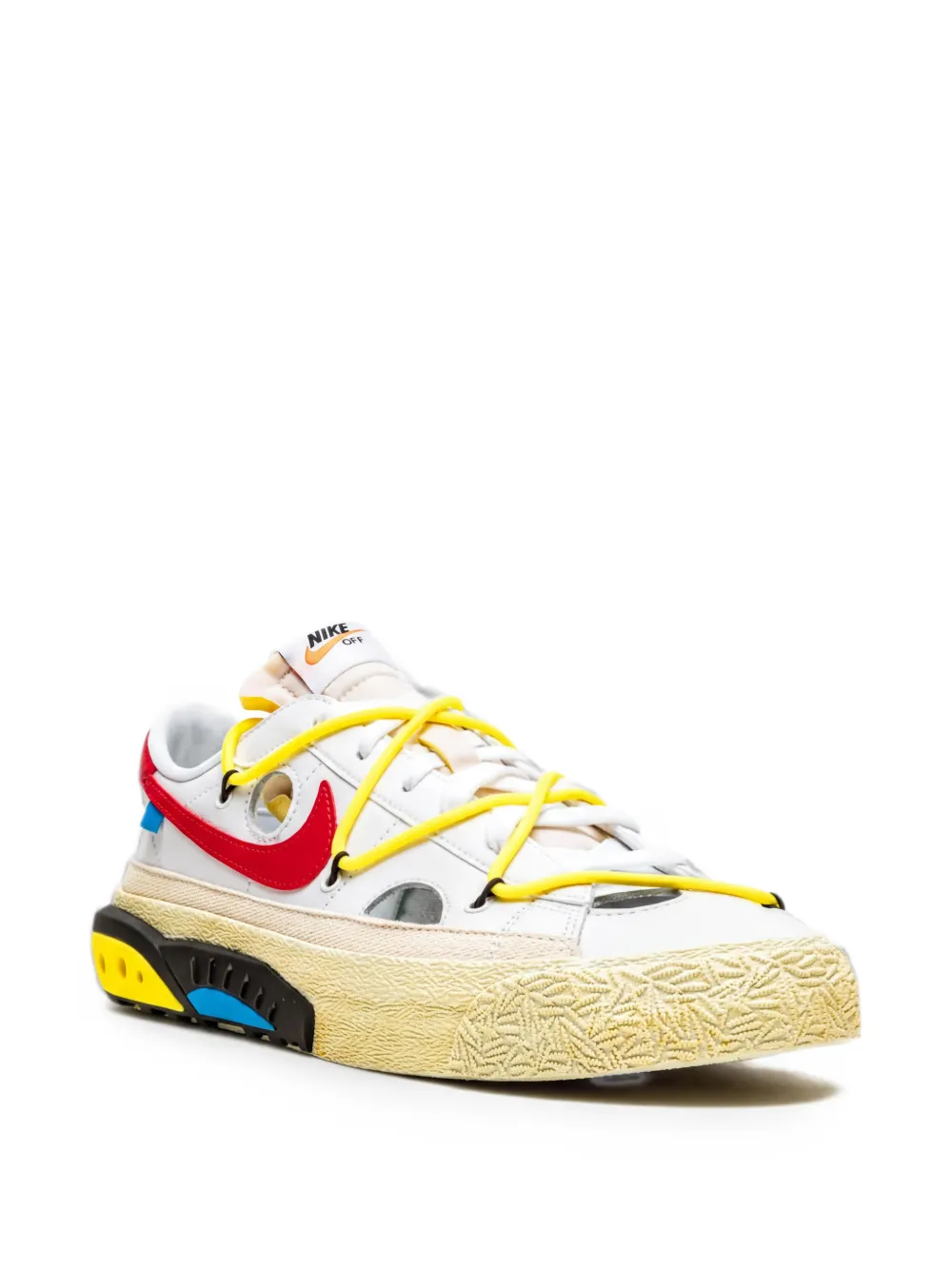 Nike x Off-White Blazer Low dual-lacing sneakers Wit
