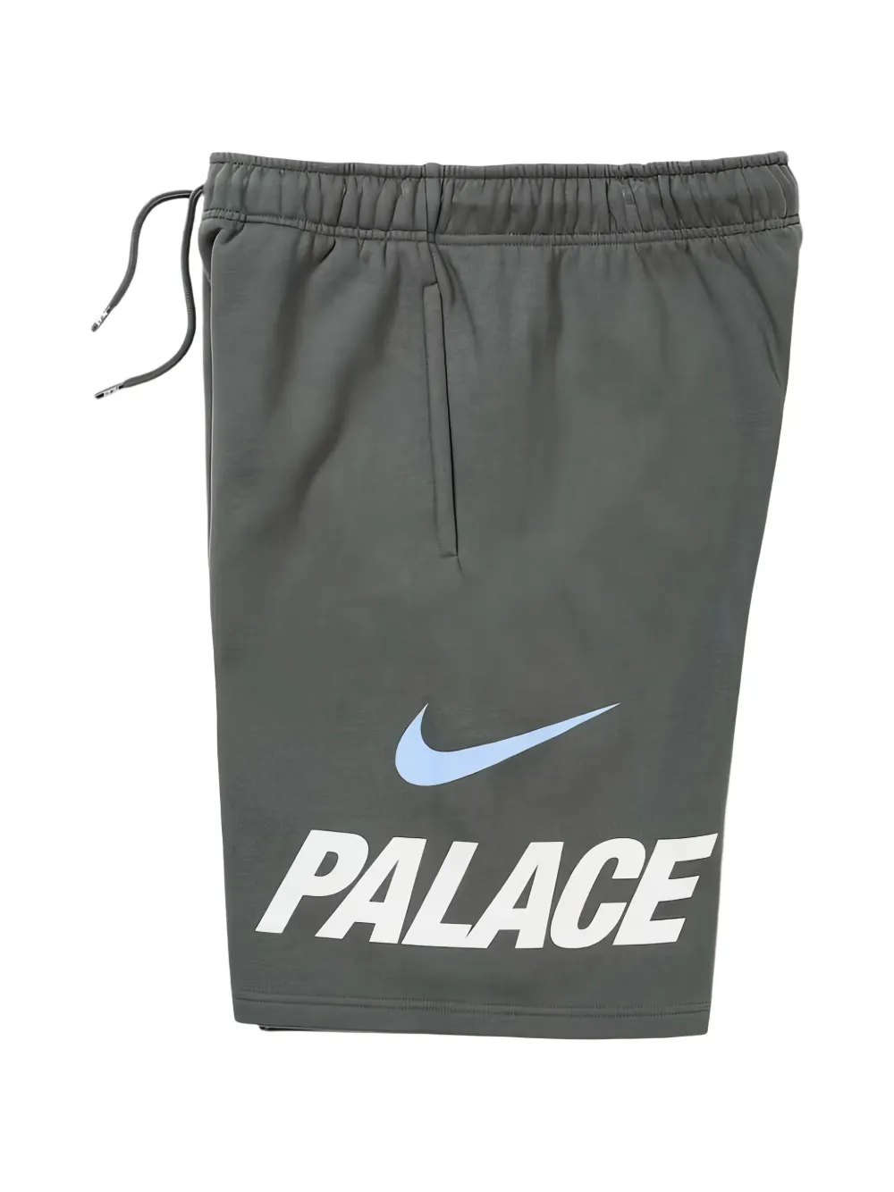 Palace xNIKE shorts met logoprint en trekkoord Grijs
