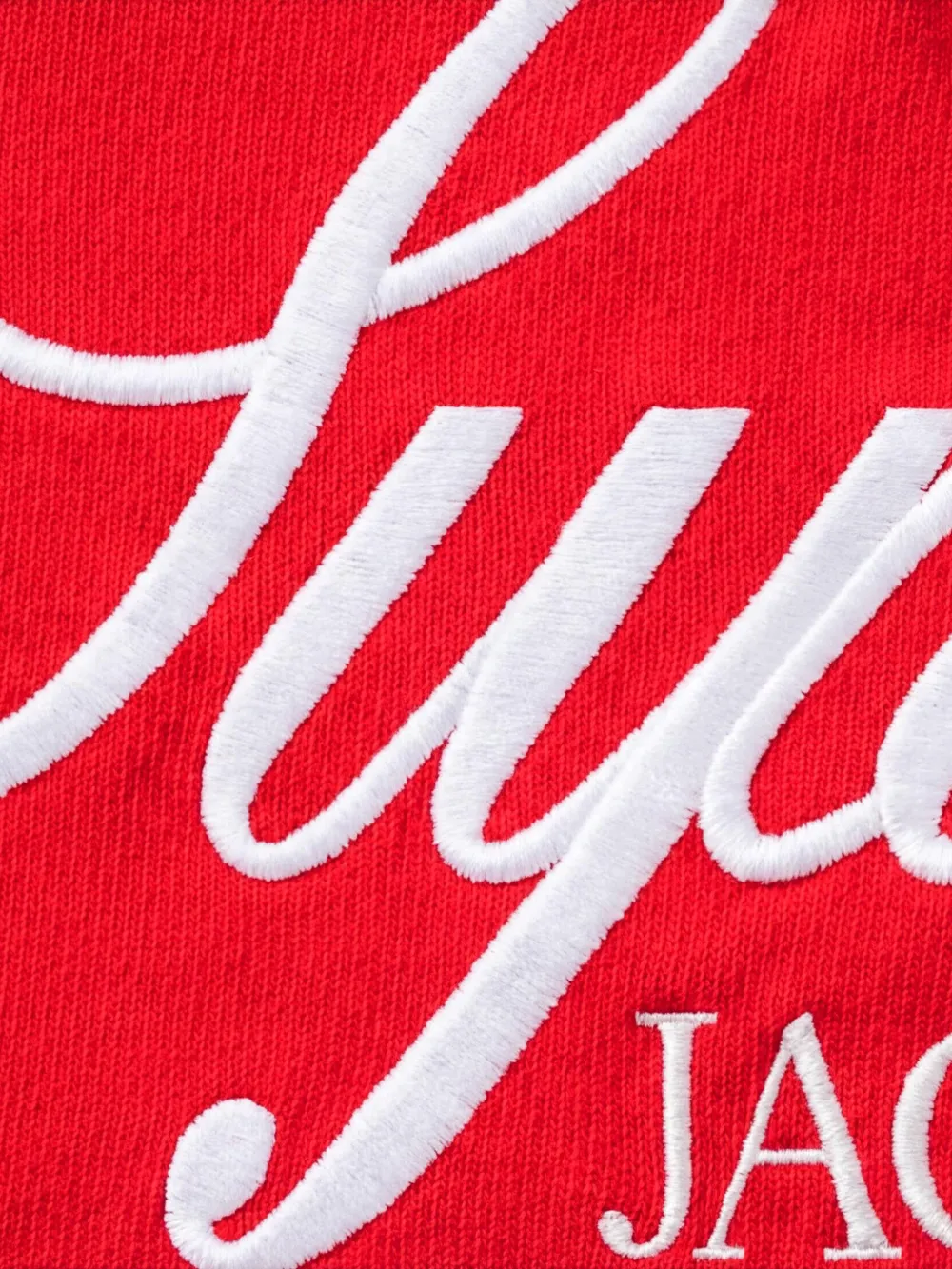 Supreme x La Martina x Jacob & Co poloshirt met logo Rood