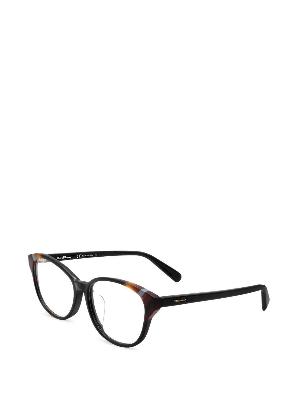 Ferragamo Occhiali tondi - Marrone