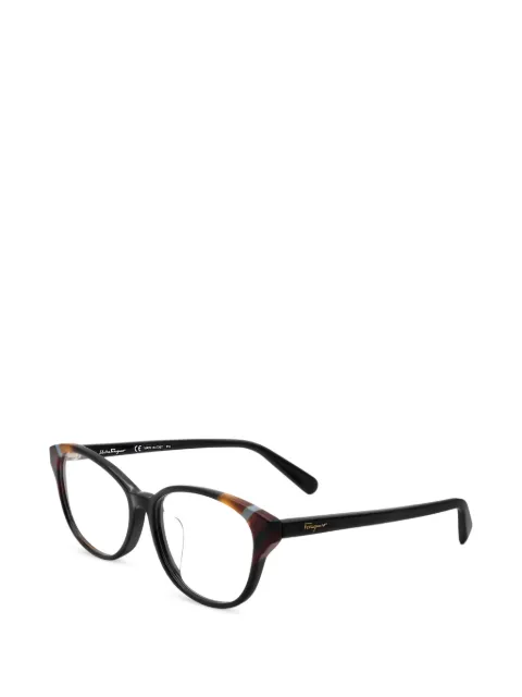 Ferragamo round-frame glasses