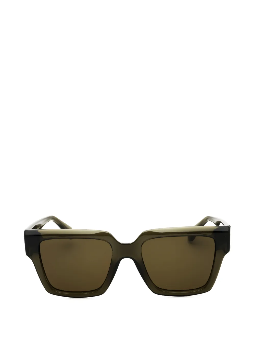 Ferragamo Eyewear square-frame sunglasses - Verde