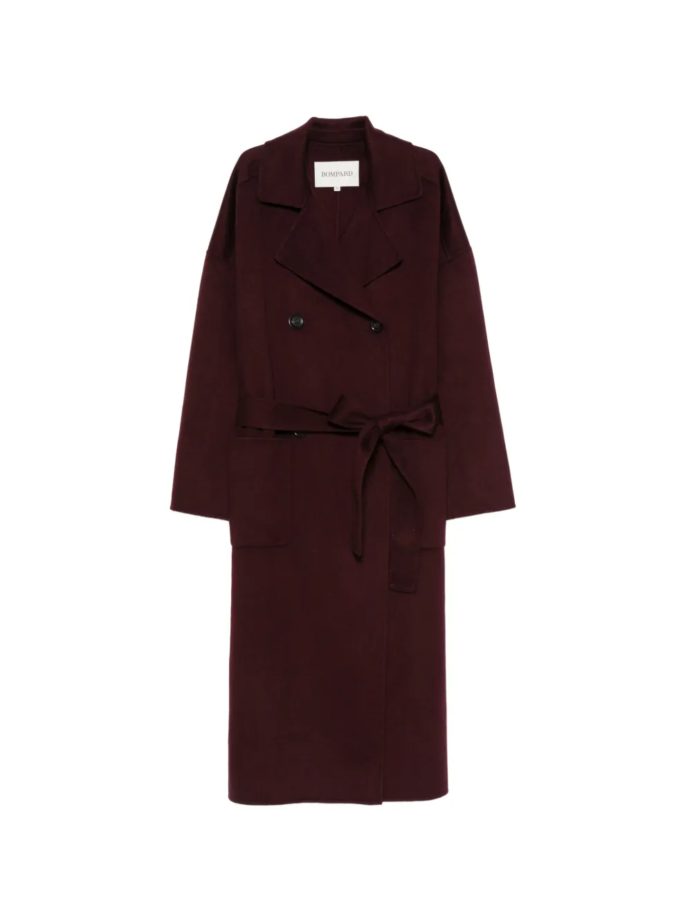 BOMPARD double-breasted belted coat