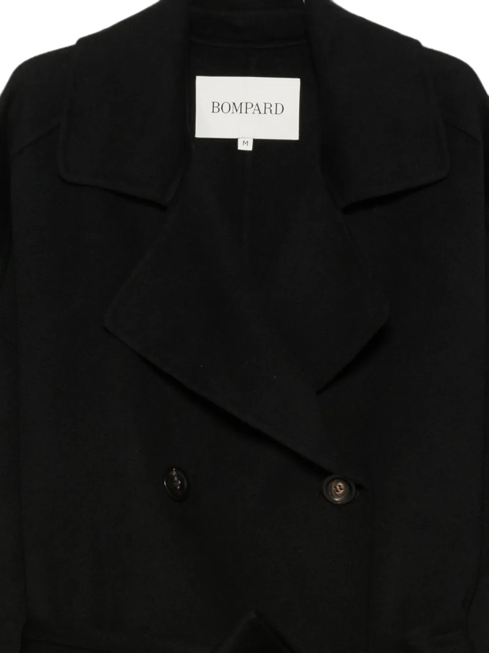BOMPARD Jas met ceintuur Zwart