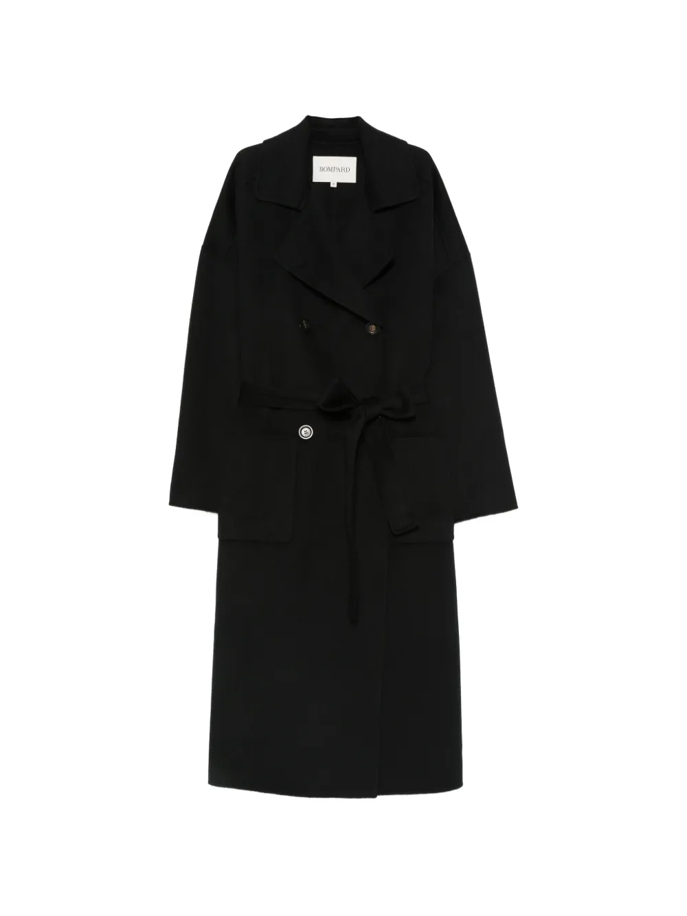 BOMPARD belted double-breasted coat