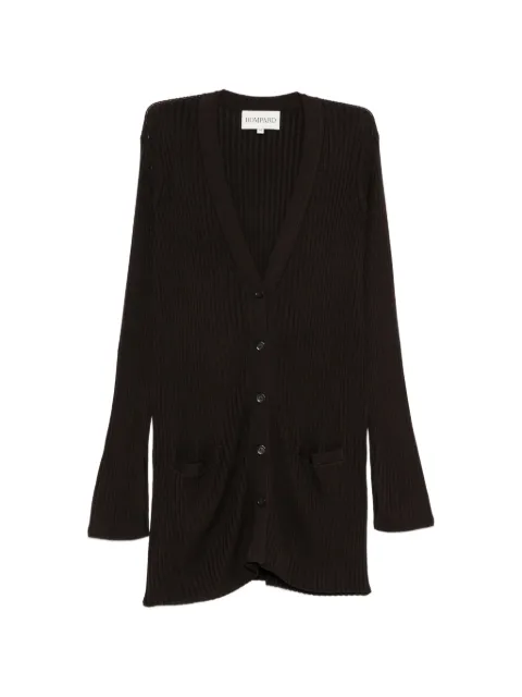 BOMPARD ribbed-knit V-neck cardigan