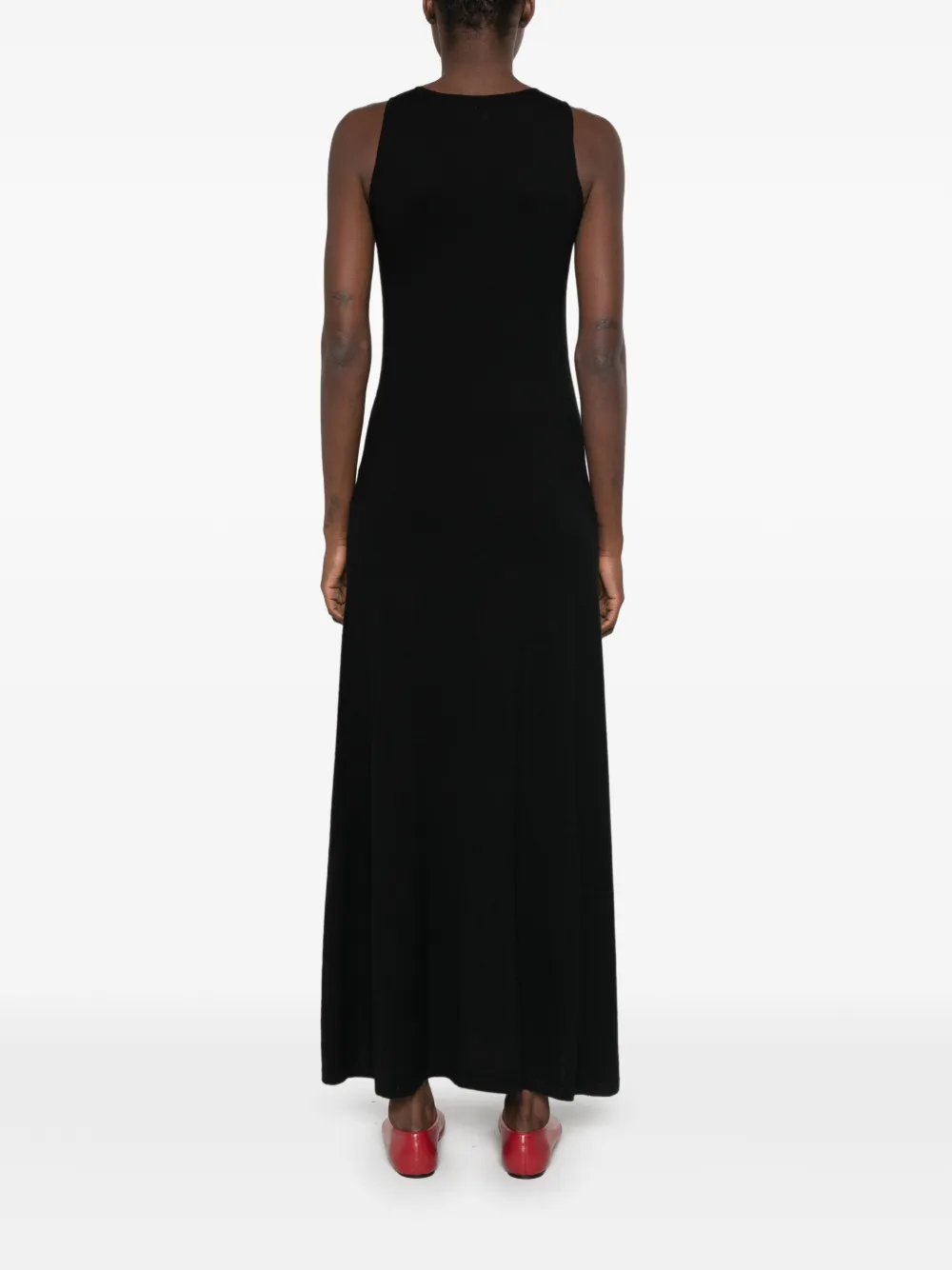 BOMPARD Mouwloze maxi-jurk Zwart