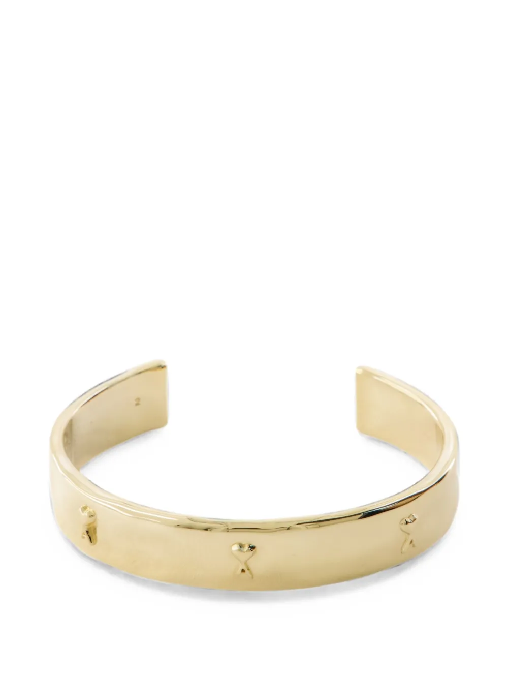 AMI Paris hammered Ami De Coeur bracelet - Oro