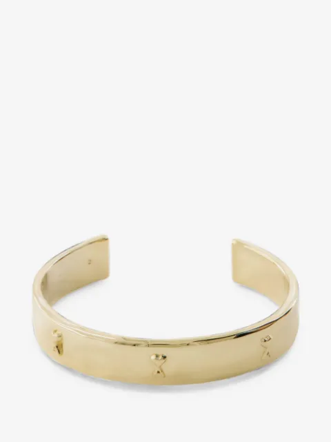 AMI Paris hammered Ami De Coeur bracelet