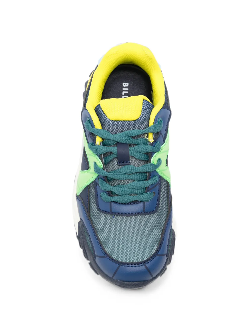 Billieblush panelled chunky-sole sneakers Blauw