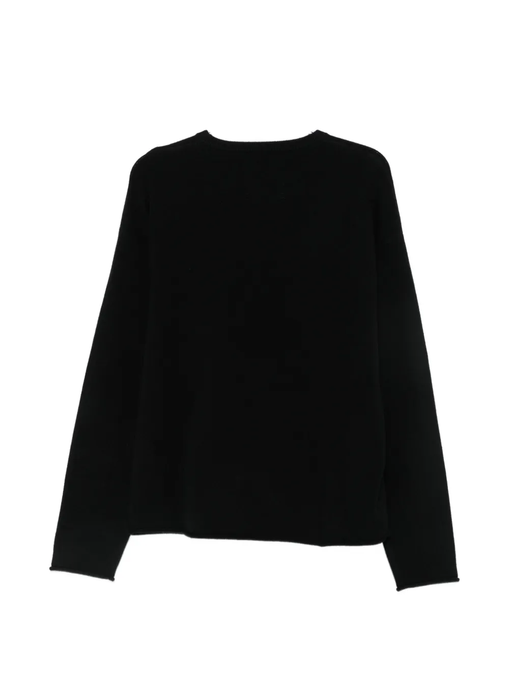 extreme cashmere Paolo trui met ronde hals Zwart