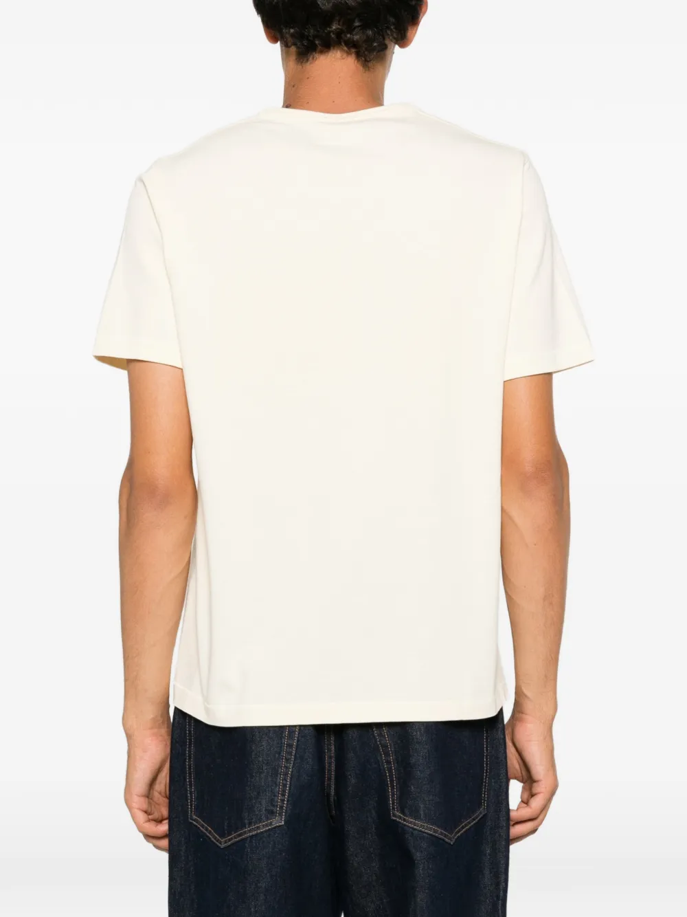 JW Anderson T-shirt met grafische print Beige