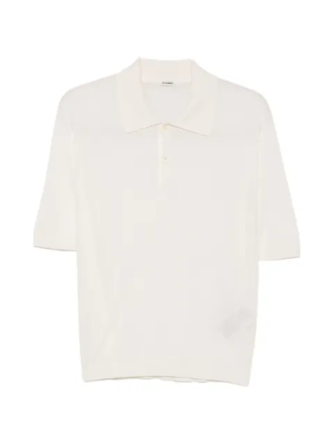 Jil Sander short-sleeve wool polo shirt