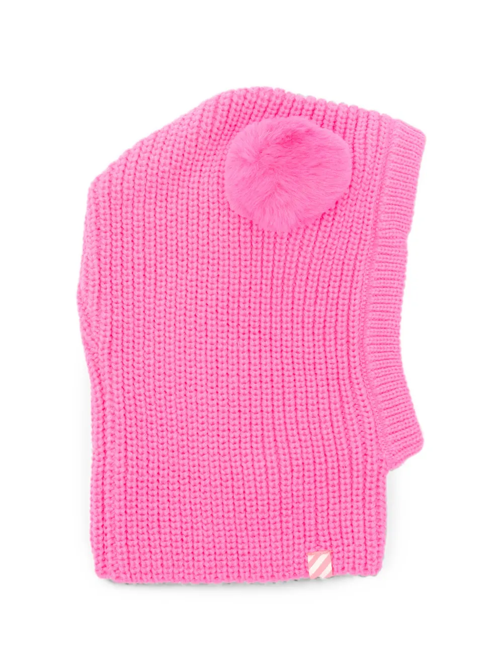 Billieblush Bivakmuts met pompon en hart-patch Roze