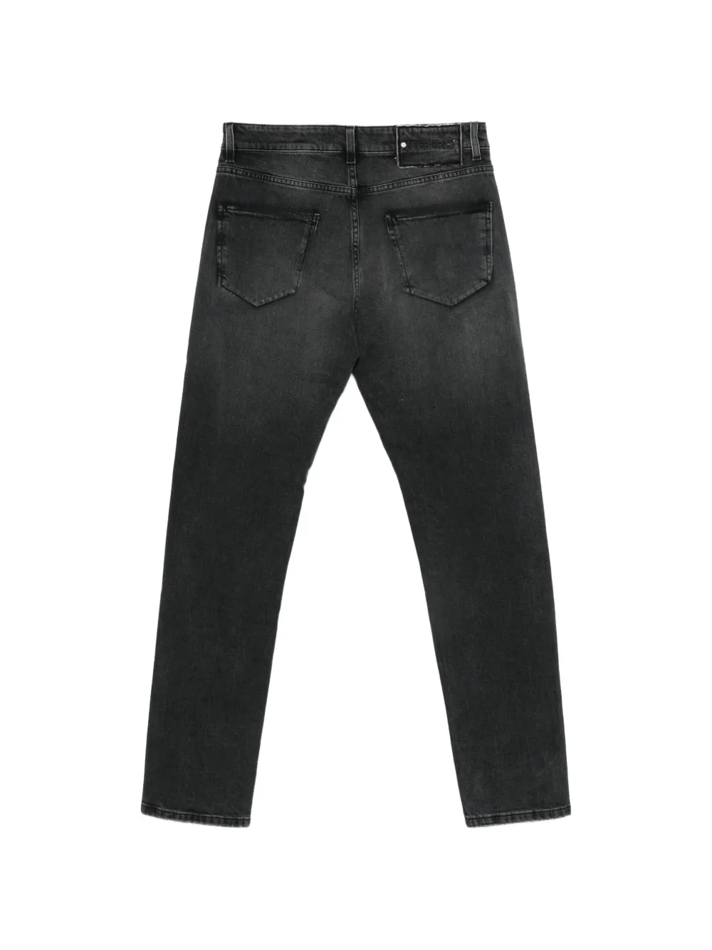 Iceberg Jeans met vervaagd effect Zwart
