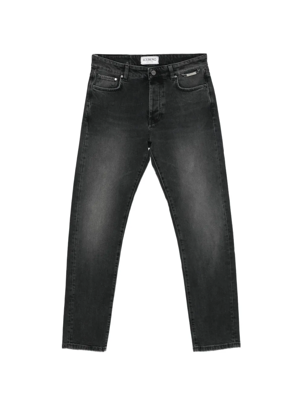 Iceberg faded-effect jeans - Nero