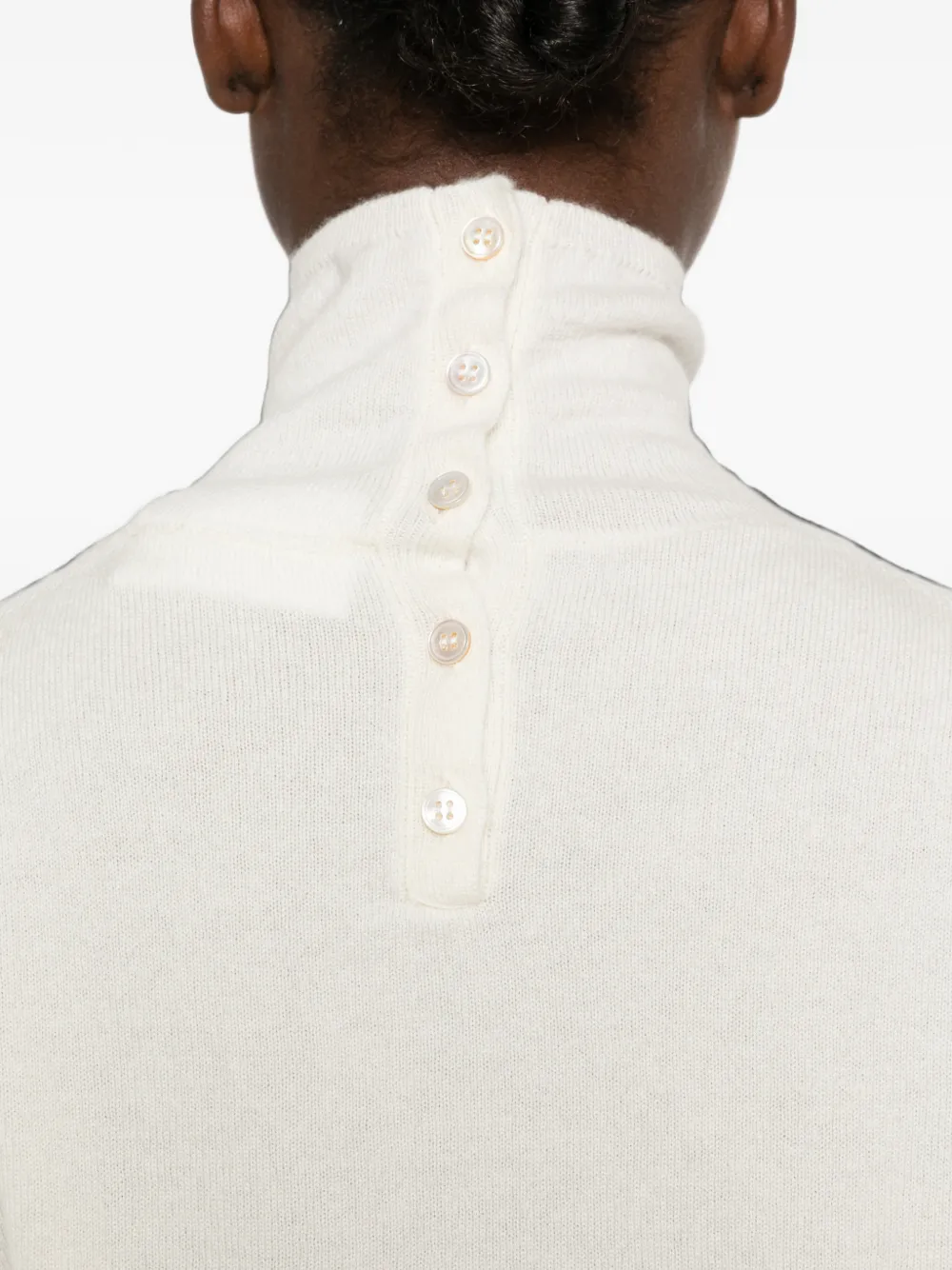 Erika Cavallini Boris coltrui met knopen Beige