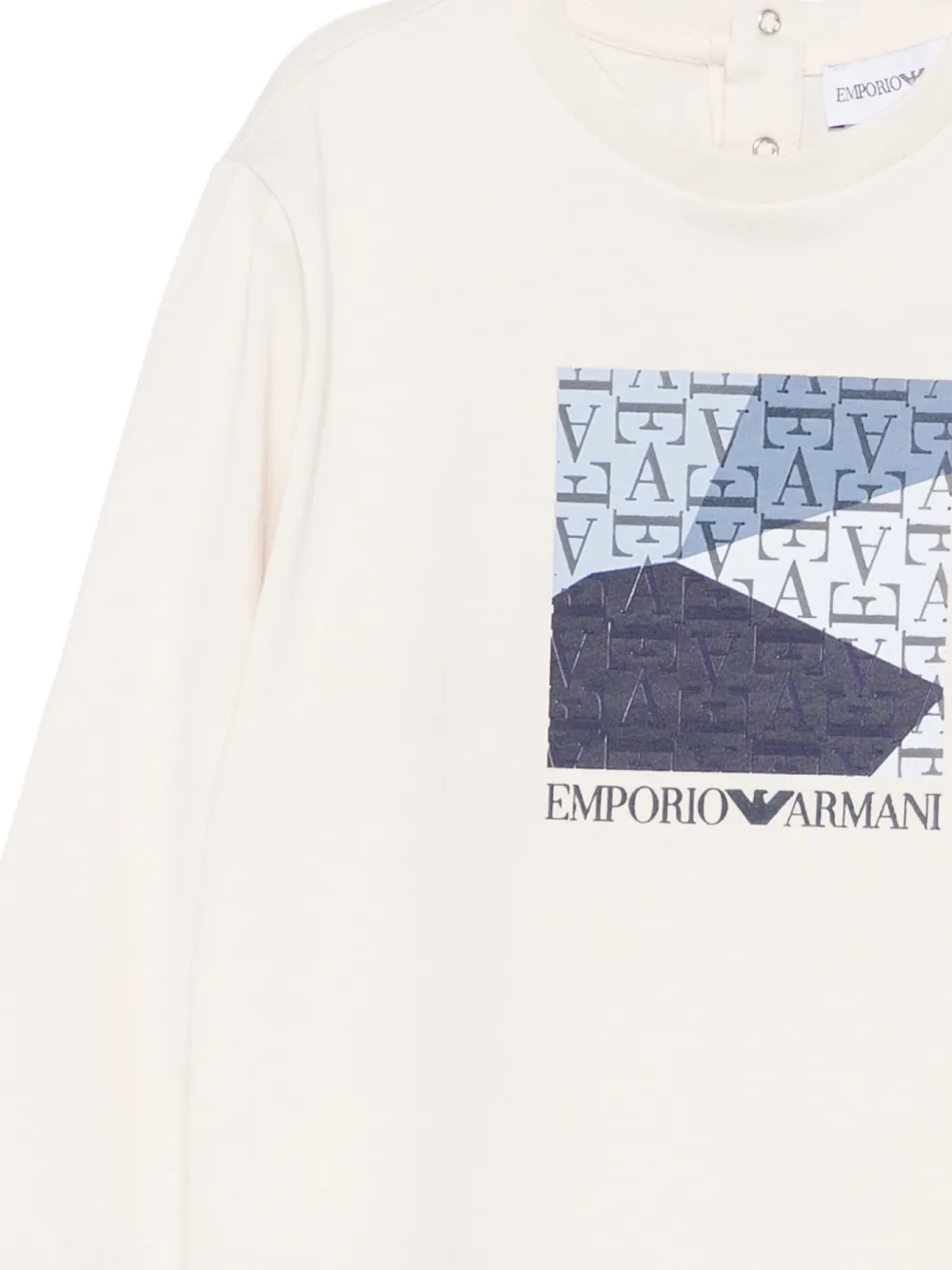Emporio Armani Kids Twee T-shirts met logoprint Roze