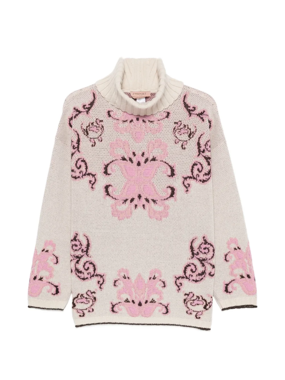 TWINSET Maglione a collo alto - Toni neutri