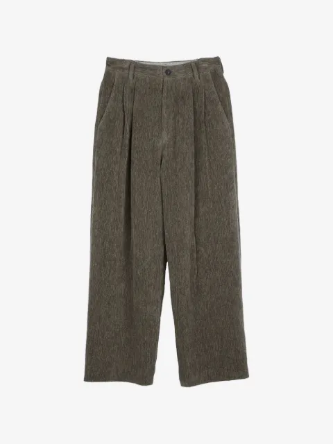 Ziggy Chen Chenille Cloth straight-leg trousers