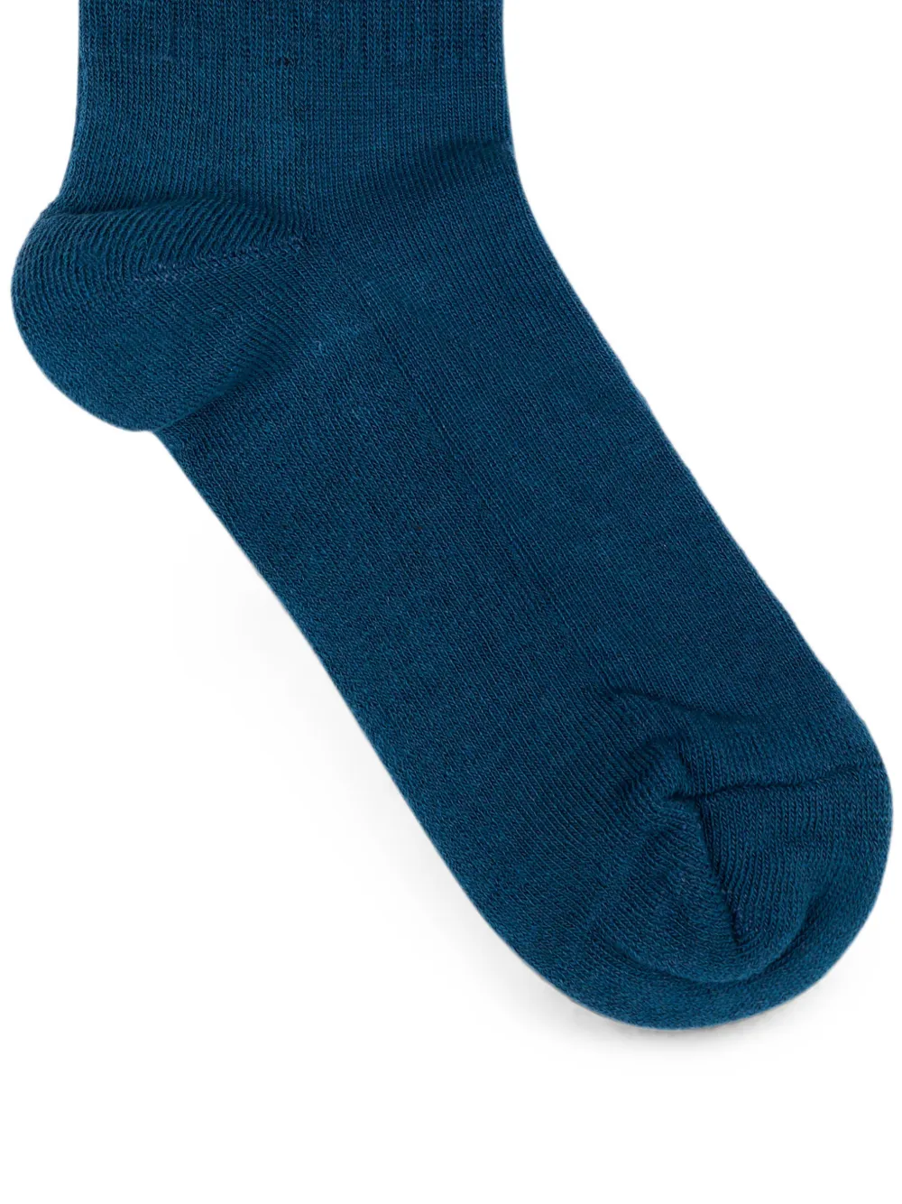 Barrow kids Geribbelde sokken met intarsia logo Blauw
