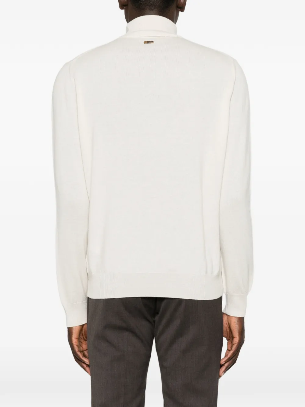 Corneliani Gebreide coltrui Beige
